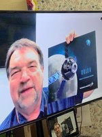 Huntington Students Chat with NASA Engineer