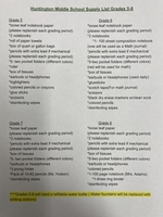 Supply List 2020-2021