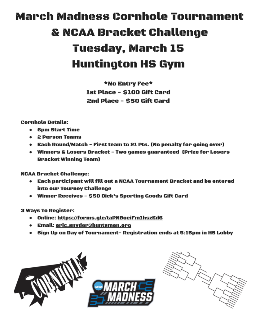 Cornhole Tournament Information
